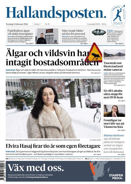 Hallandsposten 12.2.2026
