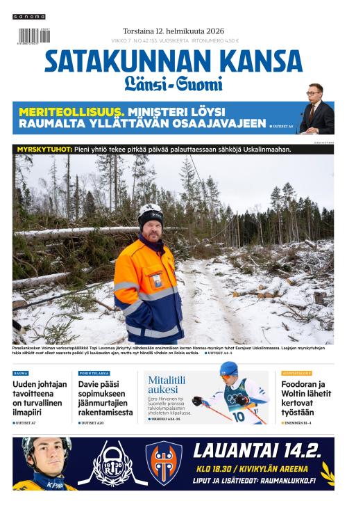 Satakunnan Kansa Länsi-Suomi 12.2.2026