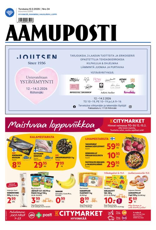 Aamuposti 12.2.2026