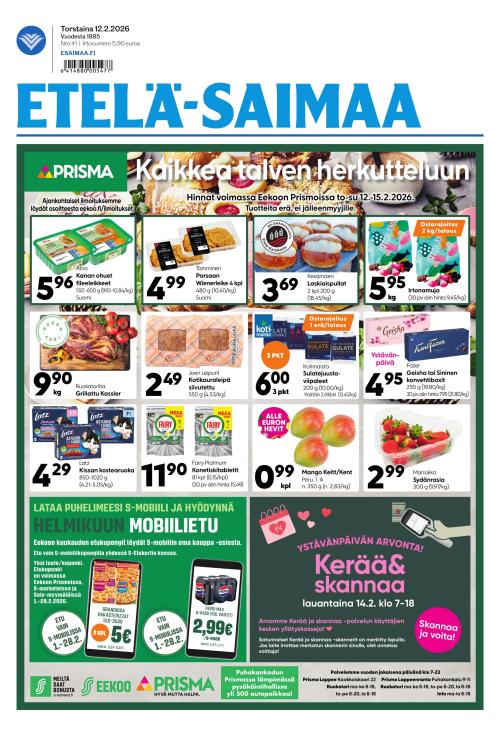 Etelä-Saimaa 12.2.2026