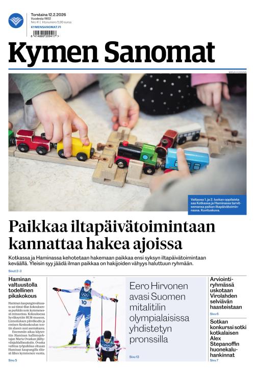 Kymen Sanomat 12.2.2026