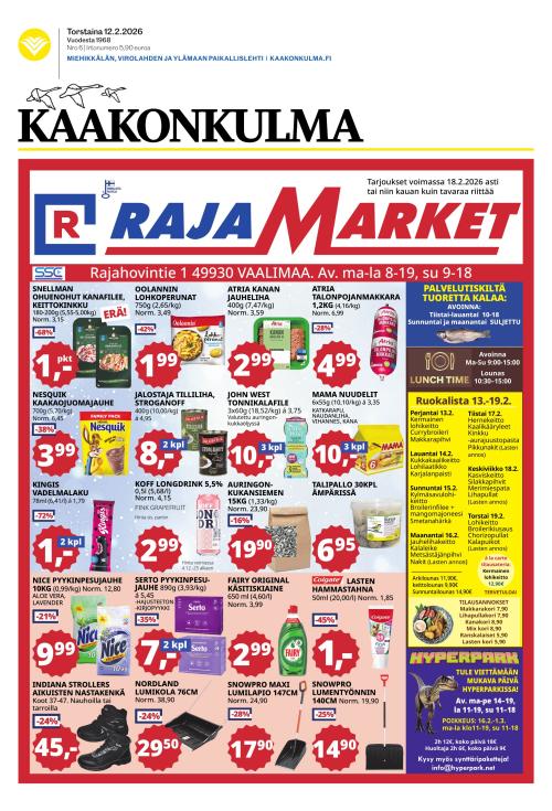 Kaakonkulma 12.2.2026