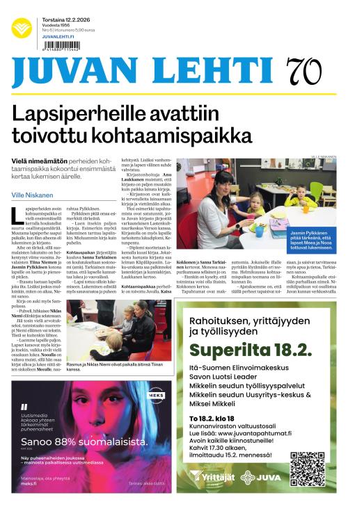 Juvan lehti 12.2.2026