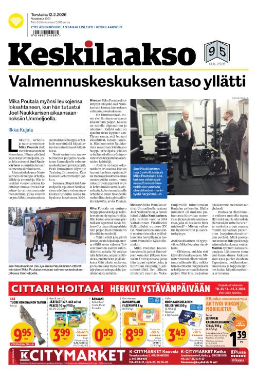 Keskilaakso 12.2.2026