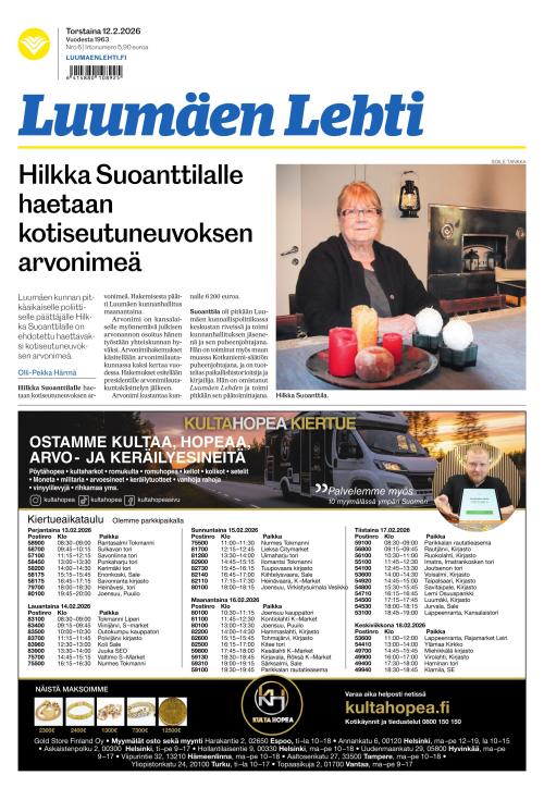 Luumäen Lehti 12.2.2026