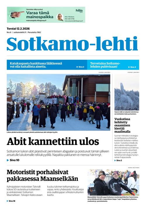 Sotkamo-lehti 12.2.2026
