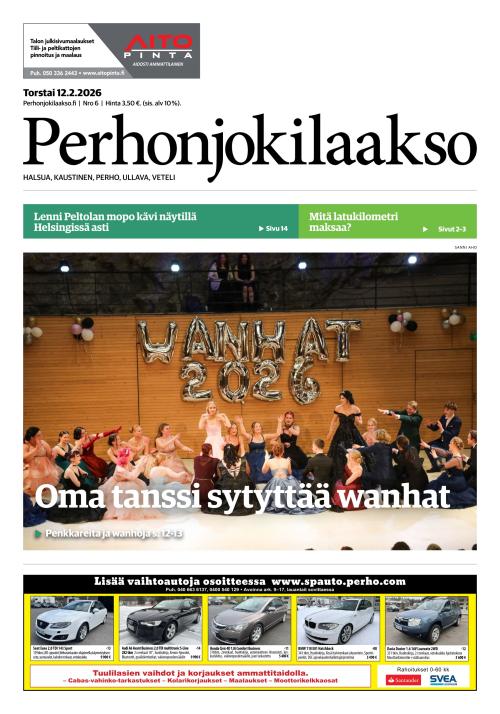 Perhonjokilaakso 12.2.2026