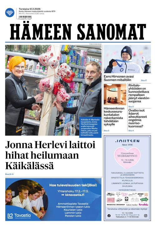 Hämeen Sanomat 12.2.2026