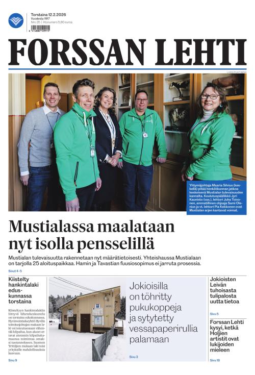 Forssan Lehti 12.2.2026