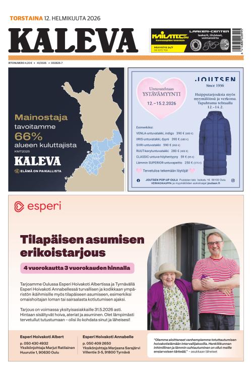 Kaleva 12.2.2026