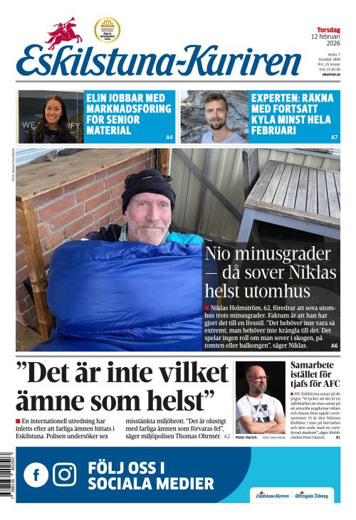 Eskilstuna-Kuriren 12.2.2026