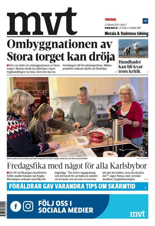 Motala Vadstena Tidning 12.2.2026