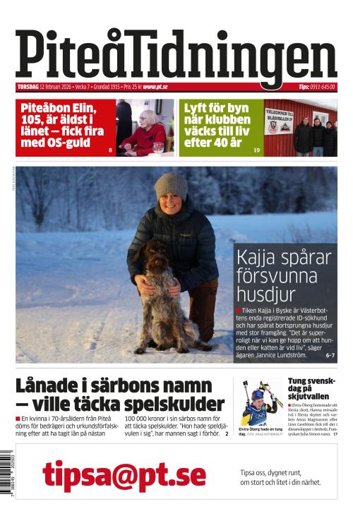Piteå-Tidningen 12.2.2026