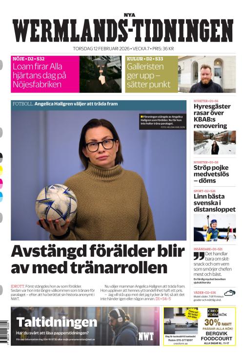 Nya Wermlands-Tidningen 12.2.2026