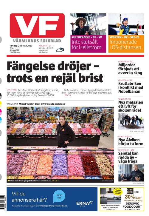 Värmlands Folkblad 12.2.2026