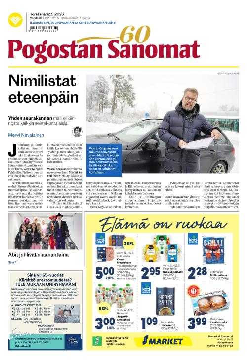 Pogostan Sanomat 12.2.2026