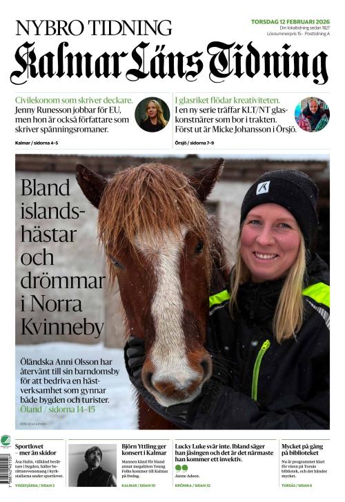 Kalmar Läns Tidning 12.2.2026