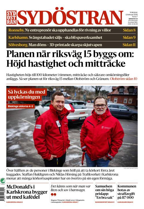 Sydöstran 12.2.2026