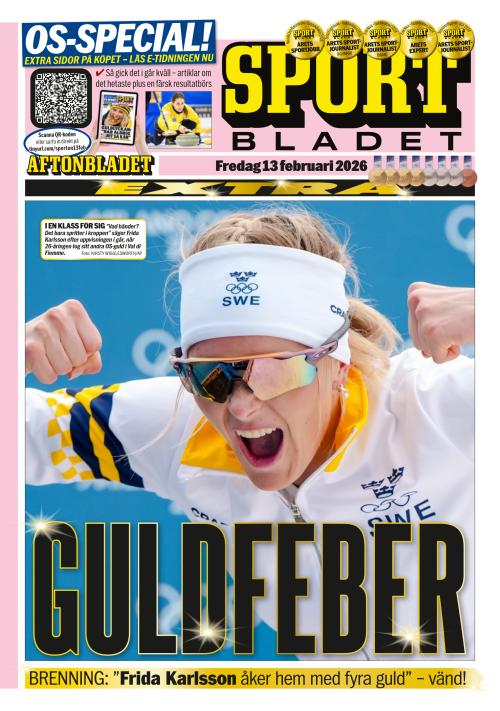 Aftonbladet Sportbladet 13.2.2026