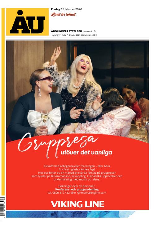 Åbo Underrättelser 13.2.2026
