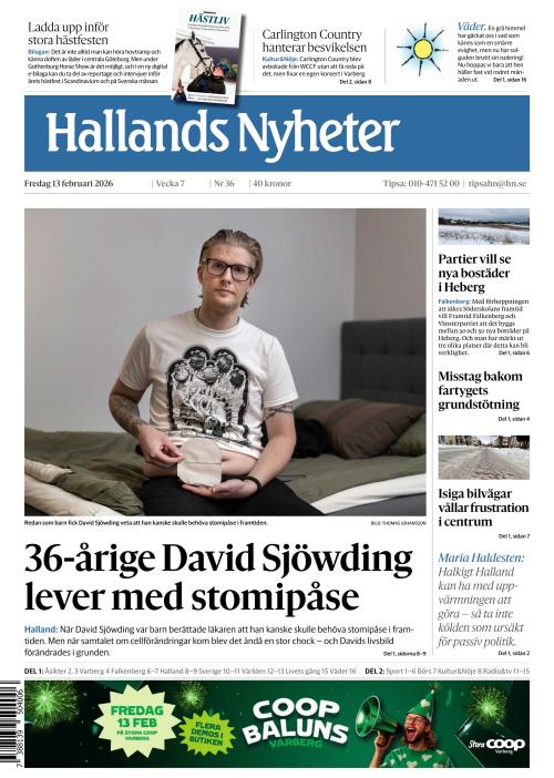 Hallands Nyheter 13.2.2026