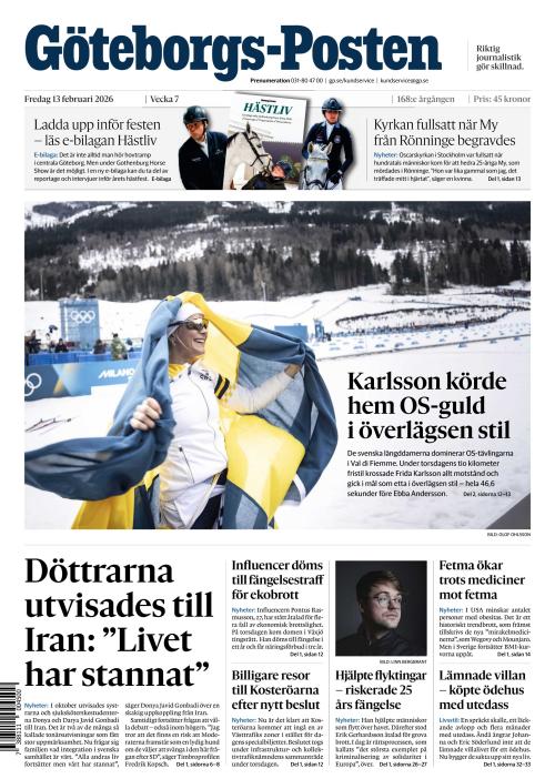 Göteborgs-Posten 13.2.2026