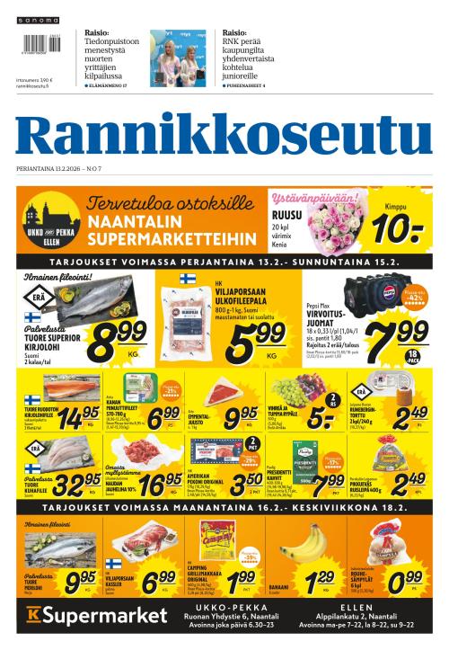 Rannikkoseutu 13.2.2026