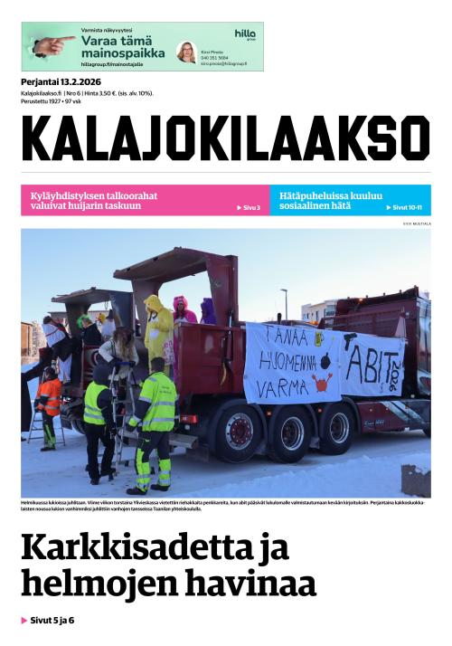 Kalajokilaakso ja Kalajaska 13.2.2026