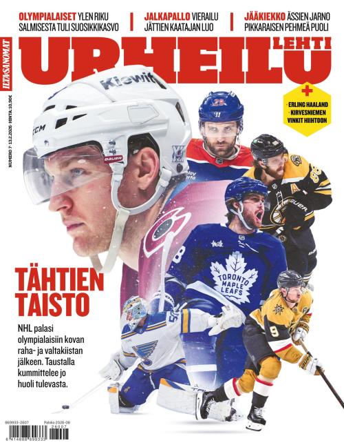Urheilulehti 13.2.2026