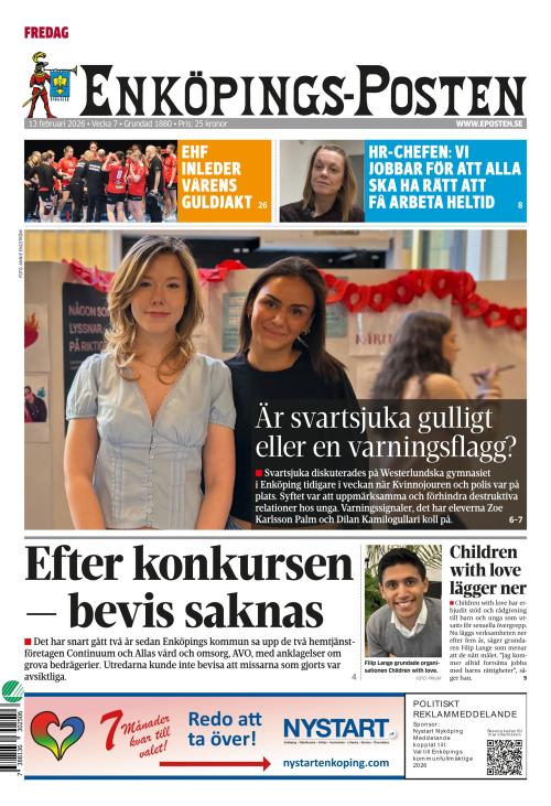 Enköpings-Posten 13.2.2026