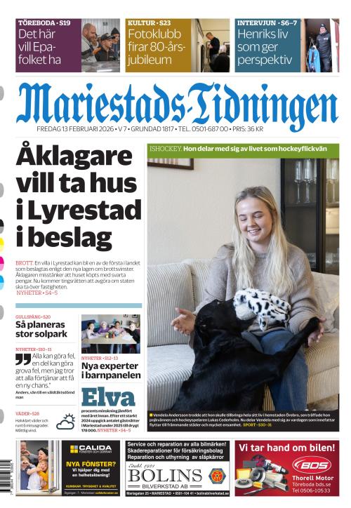 Mariestads-Tidningen 13.2.2026