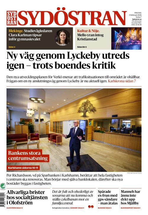 Sydöstran 13.2.2026