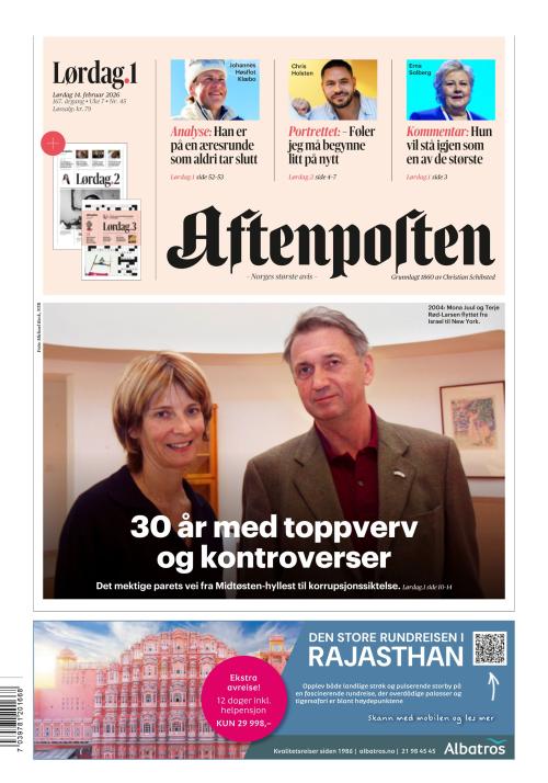 Aftenposten 14.2.2026