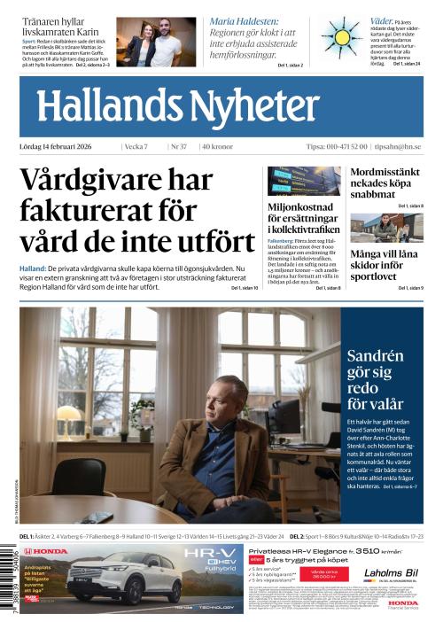 Hallands Nyheter 14.2.2026