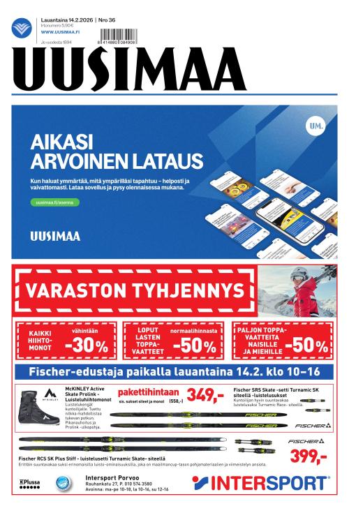 Uusimaa 14.2.2026