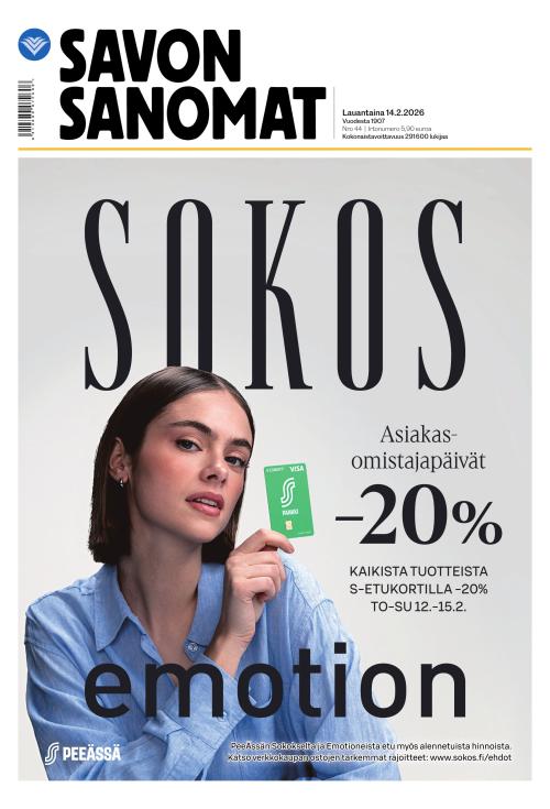 Savon Sanomat 14.2.2026