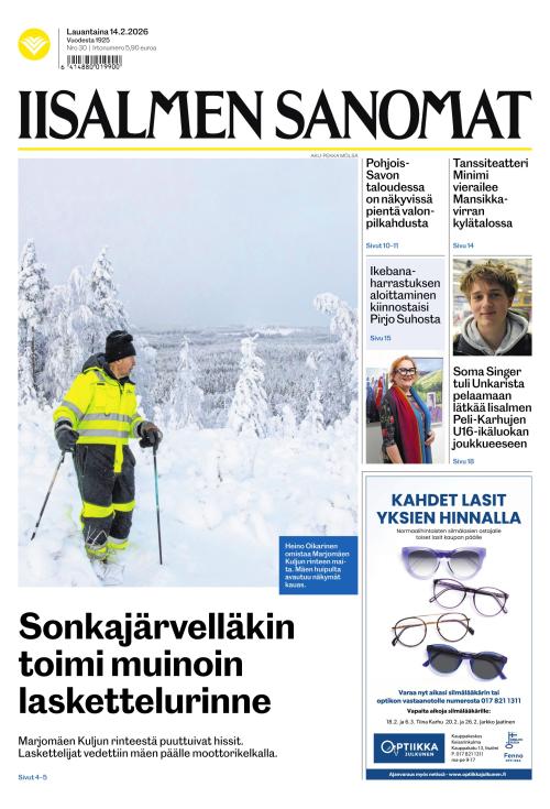 Iisalmen Sanomat 14.2.2026