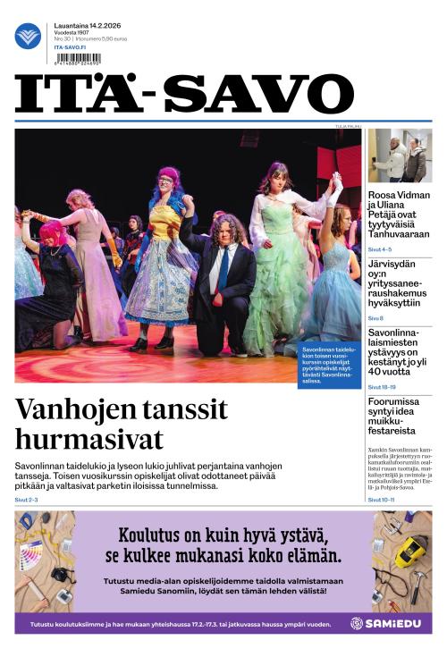 Itä-Savo 14.2.2026