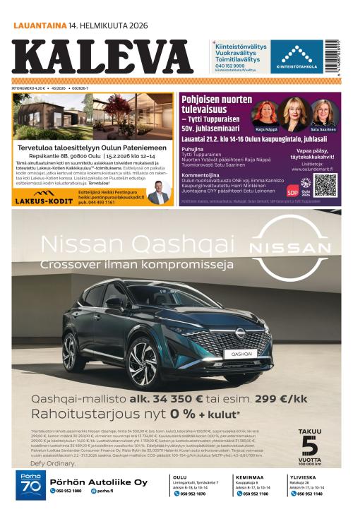 Kaleva 14.2.2026