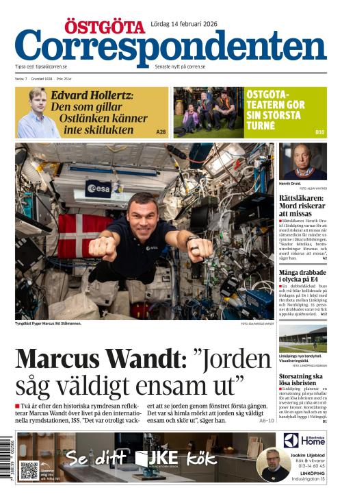 Östgöta Correspondenten 14.2.2026