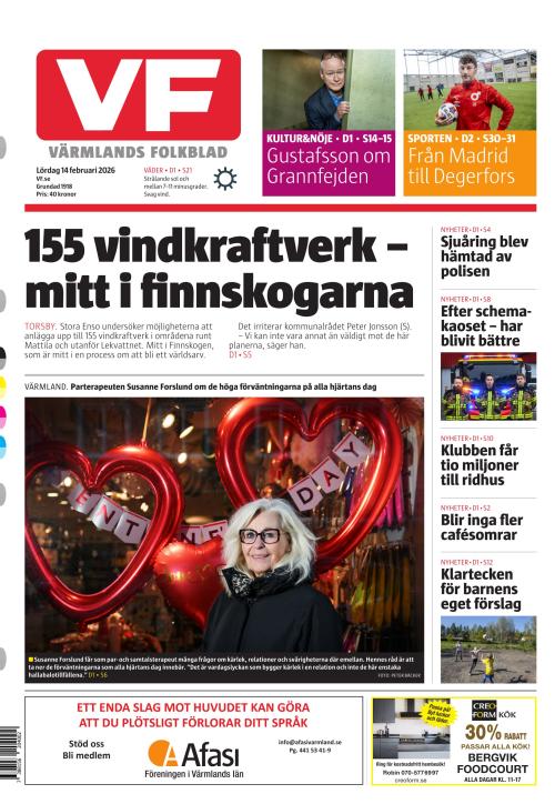 Värmlands Folkblad 14.2.2026