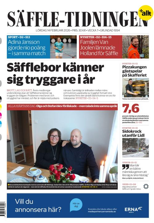 Säffle-Tidningen 14.2.2026