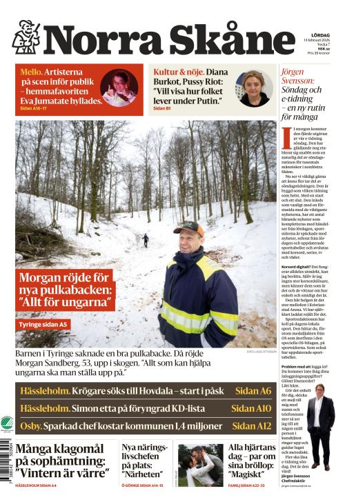Norra Skåne 14.2.2026