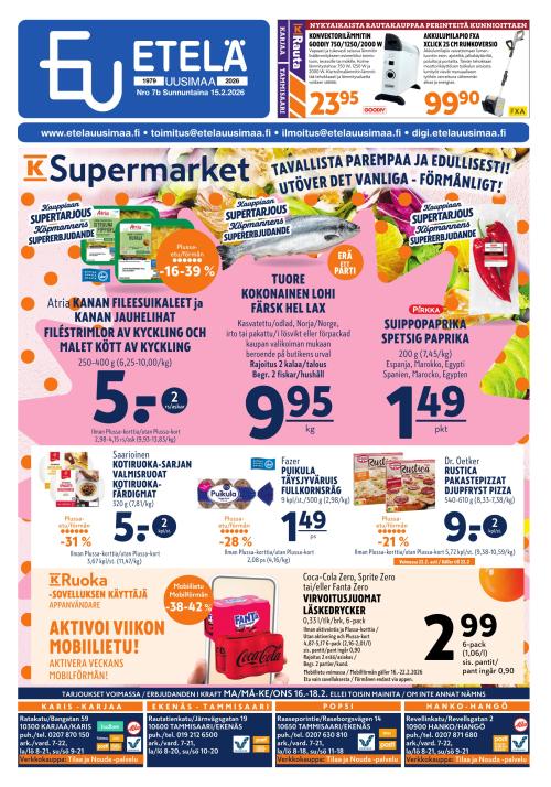 Etelä-Uusimaa 15.2.2026