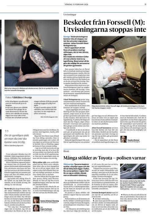 Göteborgs-Posten 15.2.2026