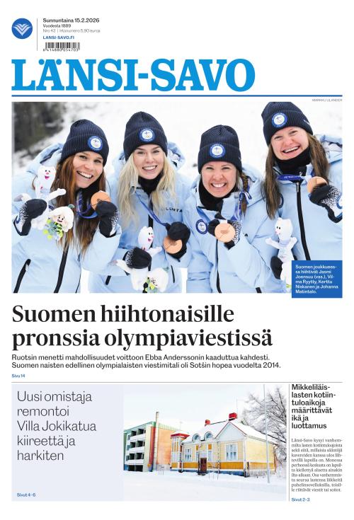 Länsi-Savo 15.2.2026