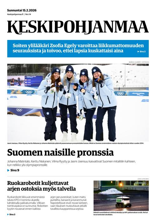 Keskipohjanmaa 15.2.2026