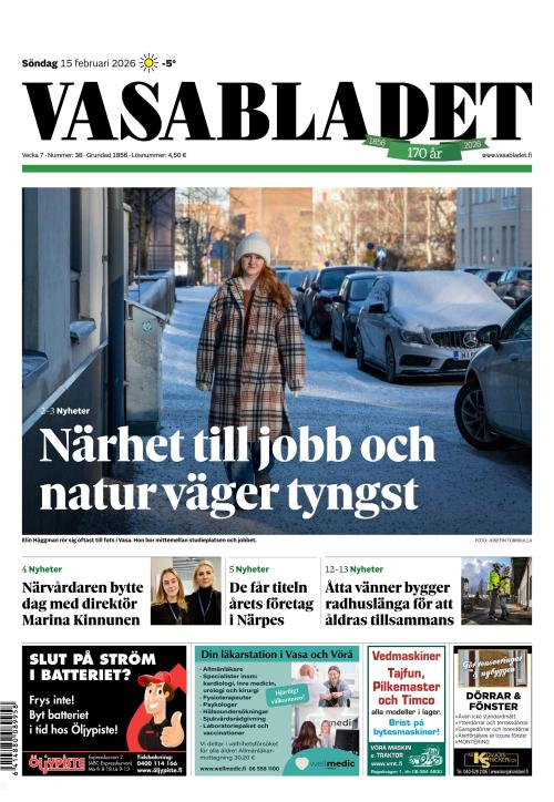Vasabladet 15.2.2026