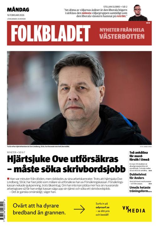 Folkbladet (Västerbotten) (SE) 16.2.2026