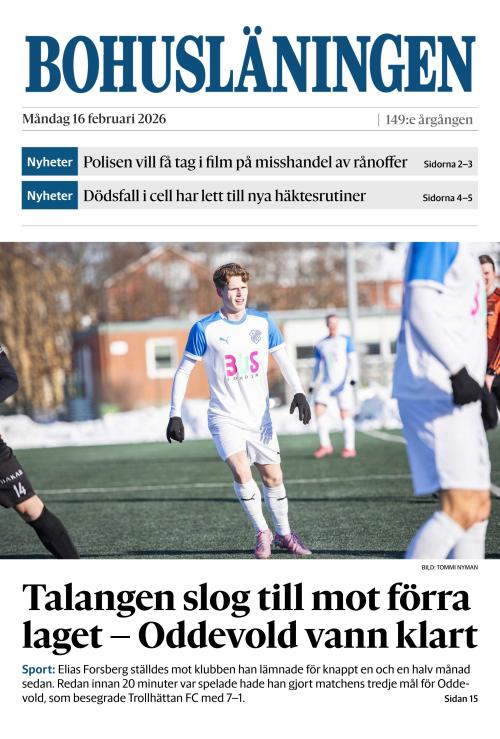 Bohusläningen 16.2.2026